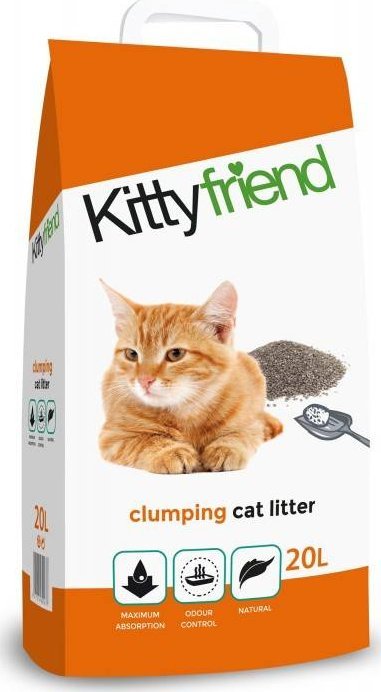 Żwirek dla kota Sanicat Kittyfriend Bezzapachowy 20 l
