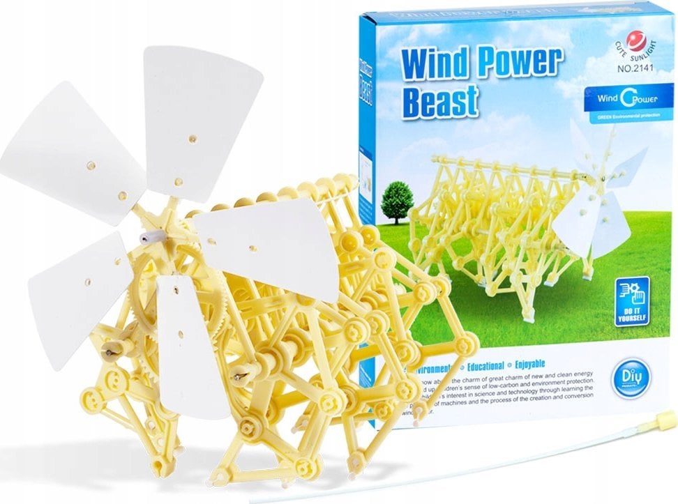 Jokomisiada Zestaw edukacyjny ROBOT napędzany wiatrem ZA2246