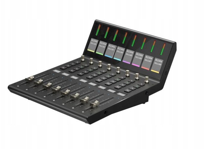 Icon V1-X 8-kanałowy ekspander z dotykowymi suwakami i ekranami TFT