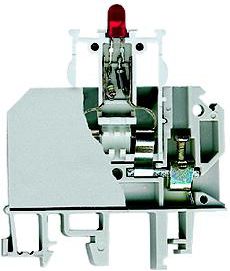Simet Złączka bezpiecznikowa 2,5mm2 z sygnalizacją LED ZUB1-2.5D (13202992)