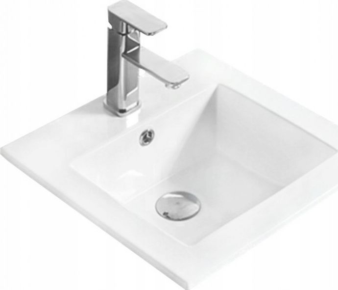 Umywalka Mexen Mexen Stella umywalka wpuszczana w blat 41 x 41 cm biała - 25454100