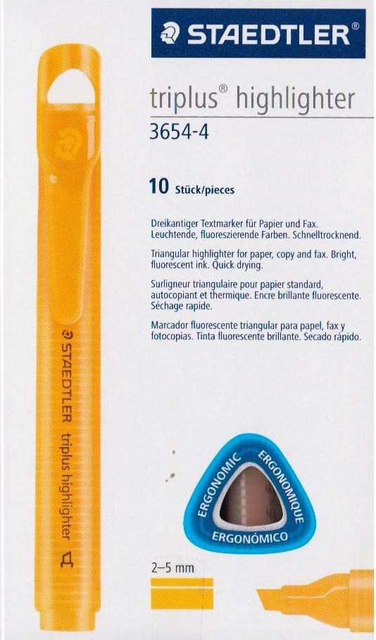 Staedtler Zakreślacz Triplus pomarańczowy (3654-4)