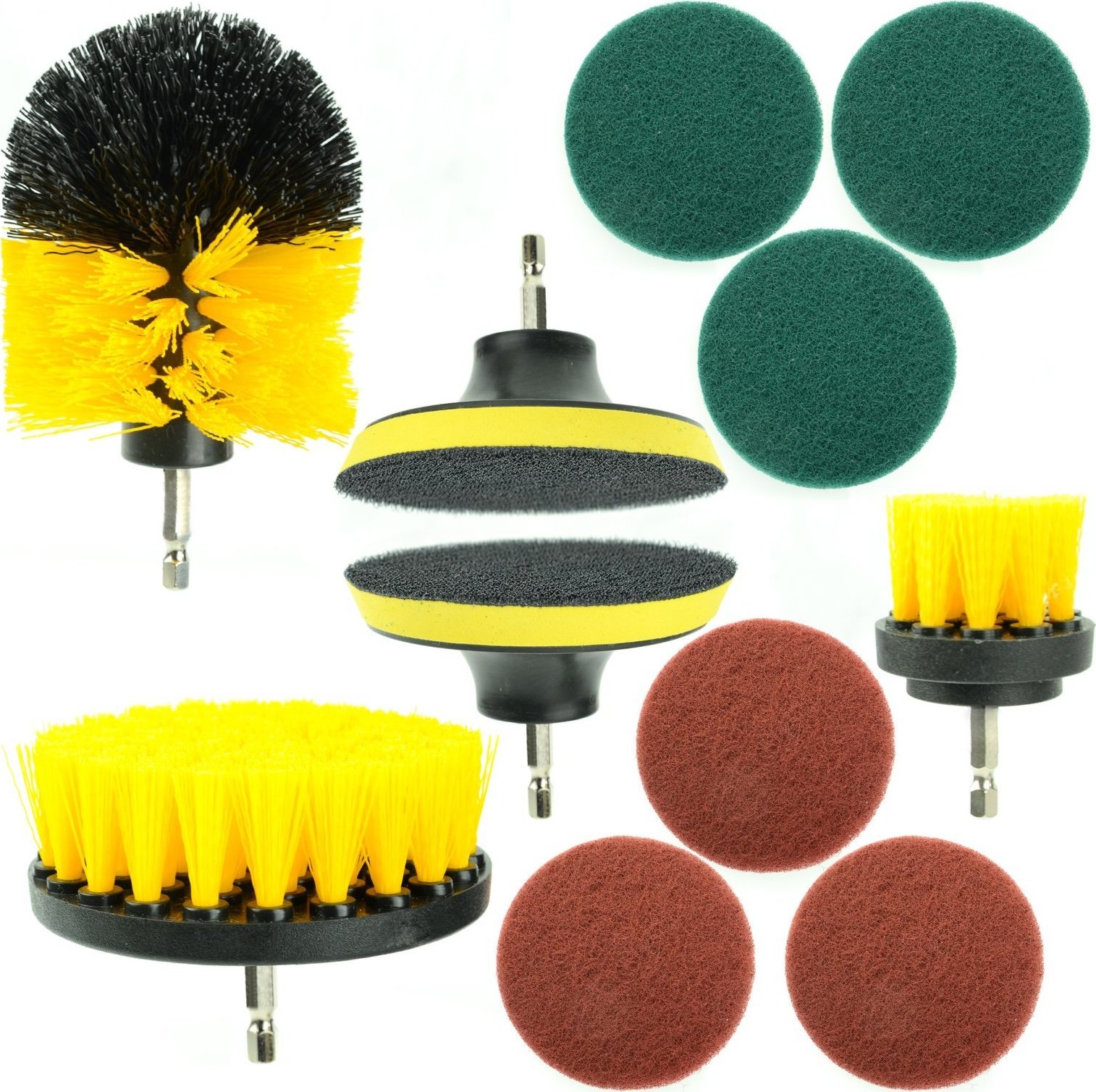 Rosfix SZCZOTKI CZYSCZĄCE SPRZĄTAJĄCE NA WKRĘTARKĘ PADY