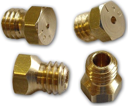 Bradas Komplet dysz gaz ziemny - 50 WROZAMET nowy typ