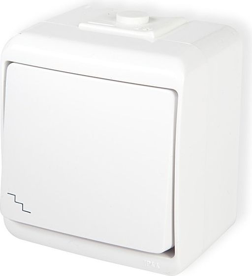 Karlik Łącznik hermetyczny schodowy JUNIOR Karlik białe (WHE-3)