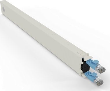 PATCHBOX CONEX8STPBL kabel sieciowy Niebieski 0,8 m Cat6a U/FTP (STP)