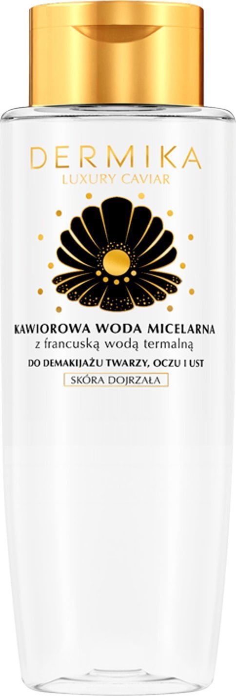 Dermika Luxury Caviar Kawiorowa Woda micelarna z francuską wodą termalną 400ml