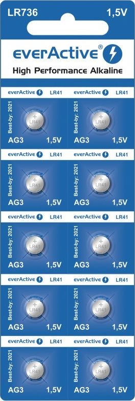 EverActive Bateria mini LR41 10 szt.