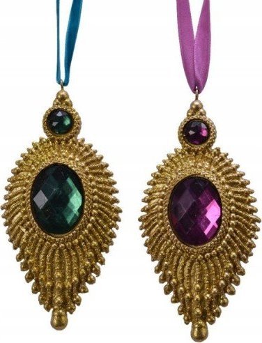 Kaemingk Zawieszka na choinkę z diamentem złota