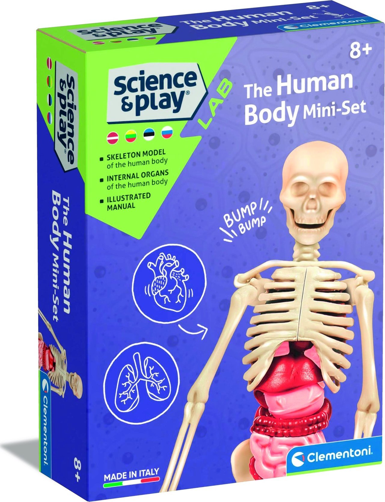 Clementoni Edukacinis žaidimas Clementoni Human Body Mini