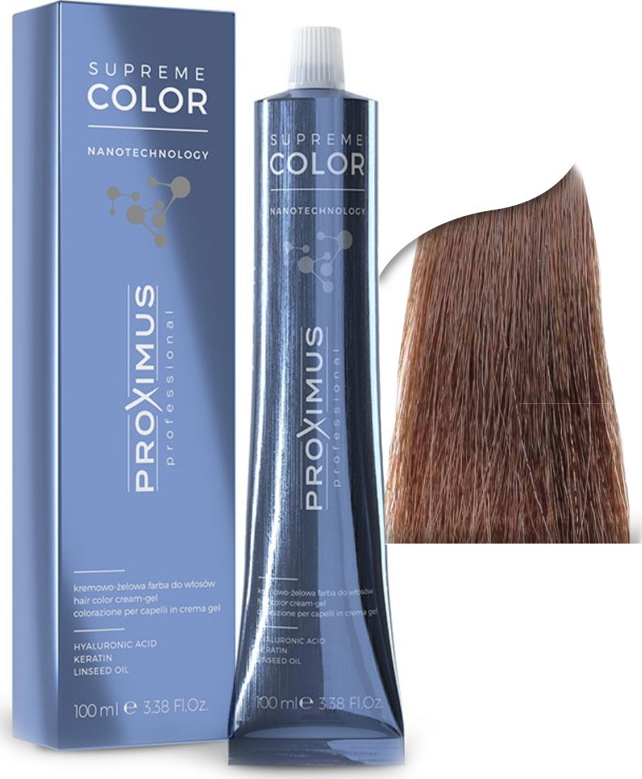Proximus PROXIMUS Farba do włosów SUPREME COLOR NANOTECHNOLOGY - 6,8
