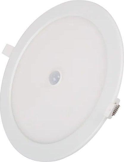 Aigostar Podtynkowy okrągły downlight LED E6 z czujnikiem ruchu 24W biały ciepły Podtynkowy okrągły downlight LED E6 z czujnikiem 24W biały ciepły