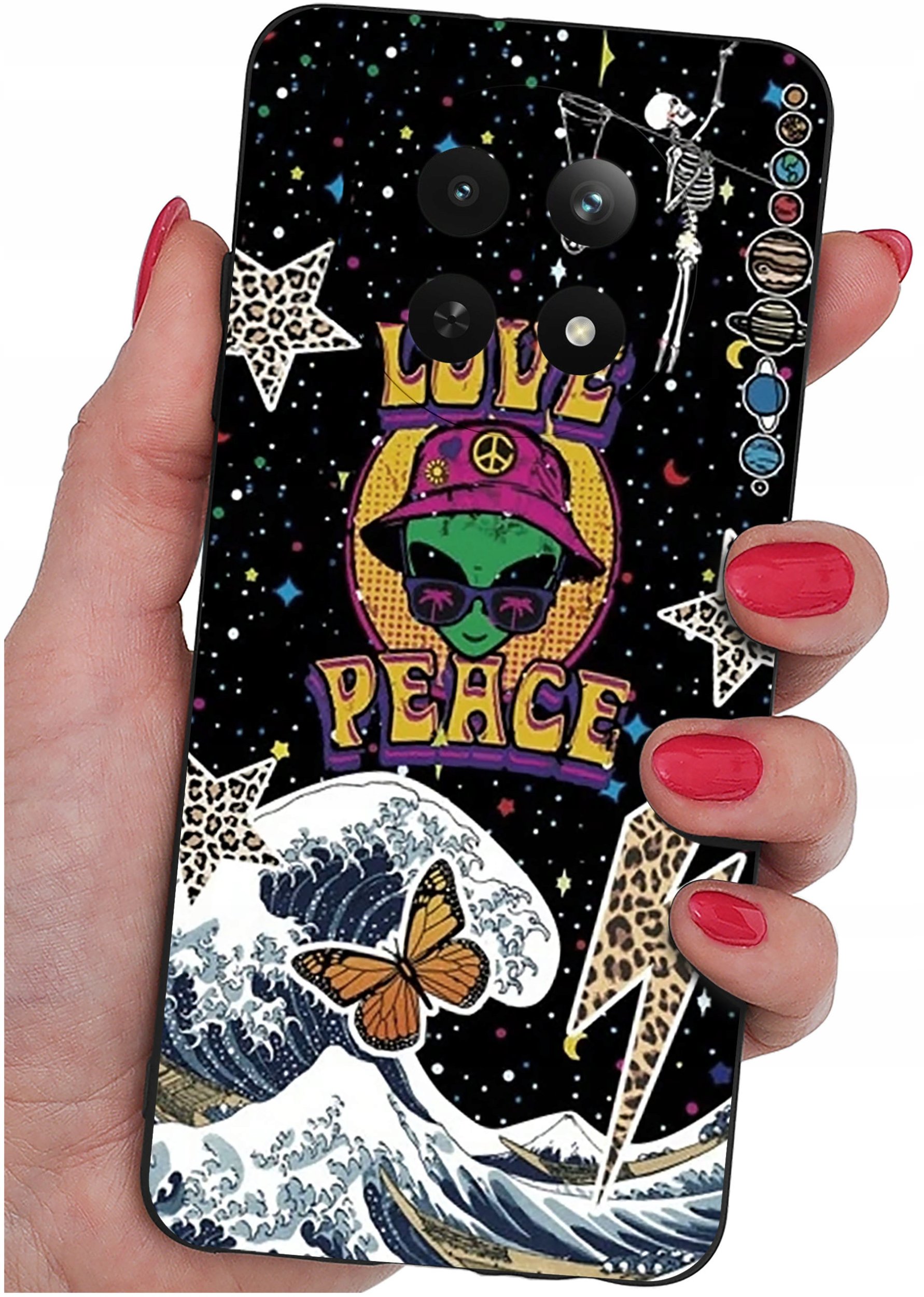 Etui do Realme 12 5G | 12x 5G WZORY |SILIKONOWE MATT CASE + SZKŁO 9H