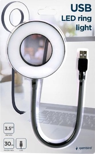 Lampka USB Gembird Gembird NL-LEDRING-01 USB LED ring light | White 6500K | N/A