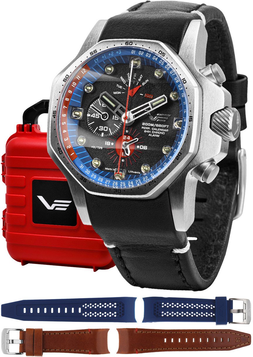Zegarek męski Vostok Europe YM86-640A696BL czarny