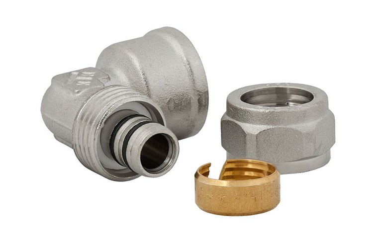 Invena Kolano z gwintem wewnętrznym 1/2\" x16x2mm - PA-06-002