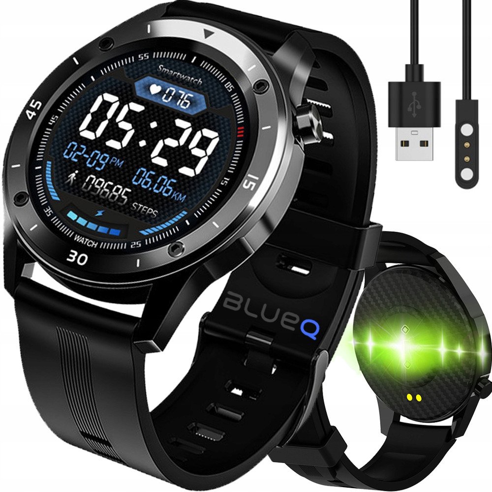 SMART WATCH SILICONE F22 BLACK
