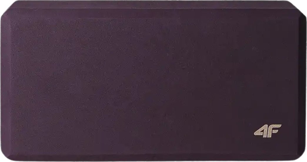 Kostka do jogi 4F U082 2 pak ciemny fiolet 4FWSS25AAOTU082 50S