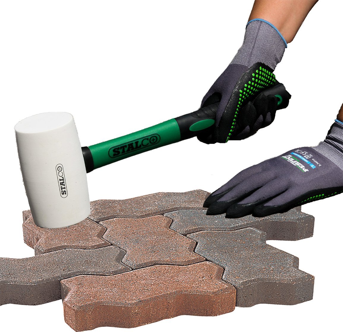 Stalco Młotek Gumowy Stalco Brukarski 60 Mm