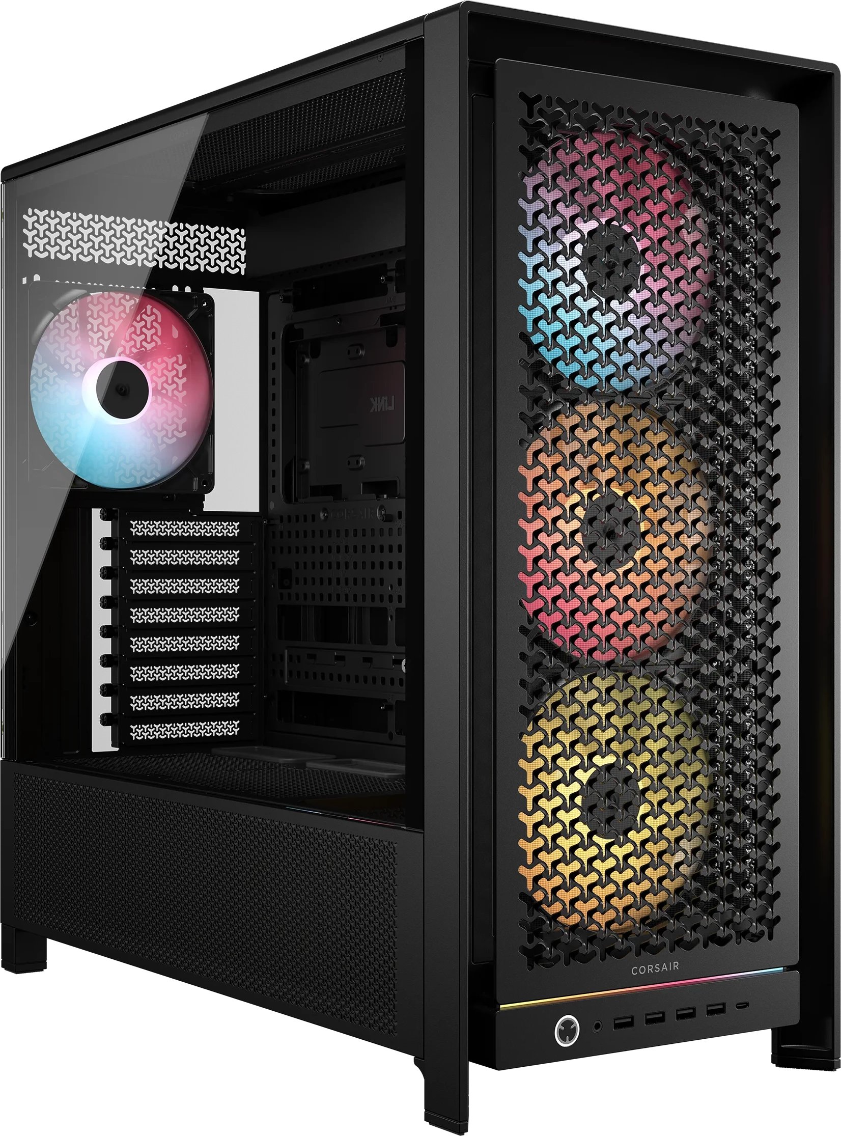 Corsair FRAME 5000D RS ARGB Midi Tower Czarny