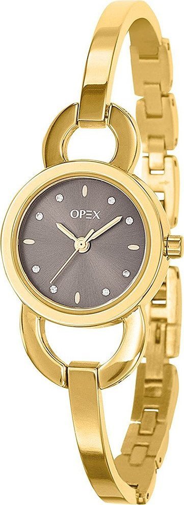 Zegarek Opex Zegarek damski Opex X4063MA1 CYRKONIE złoty