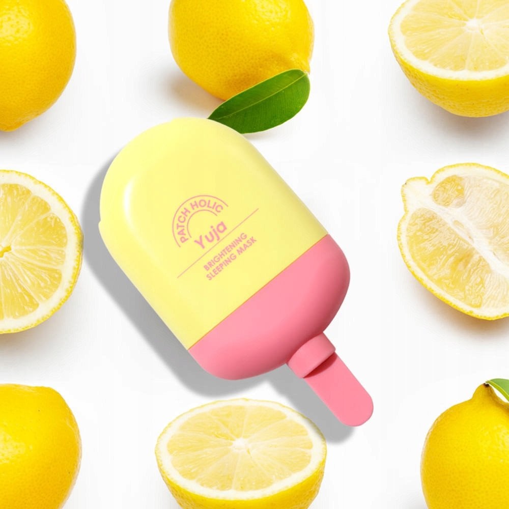 PATCH HOLIC_Yuja Brightening Sleeping Mask rozjaśniająca maska na noc z witaminą C 70ml