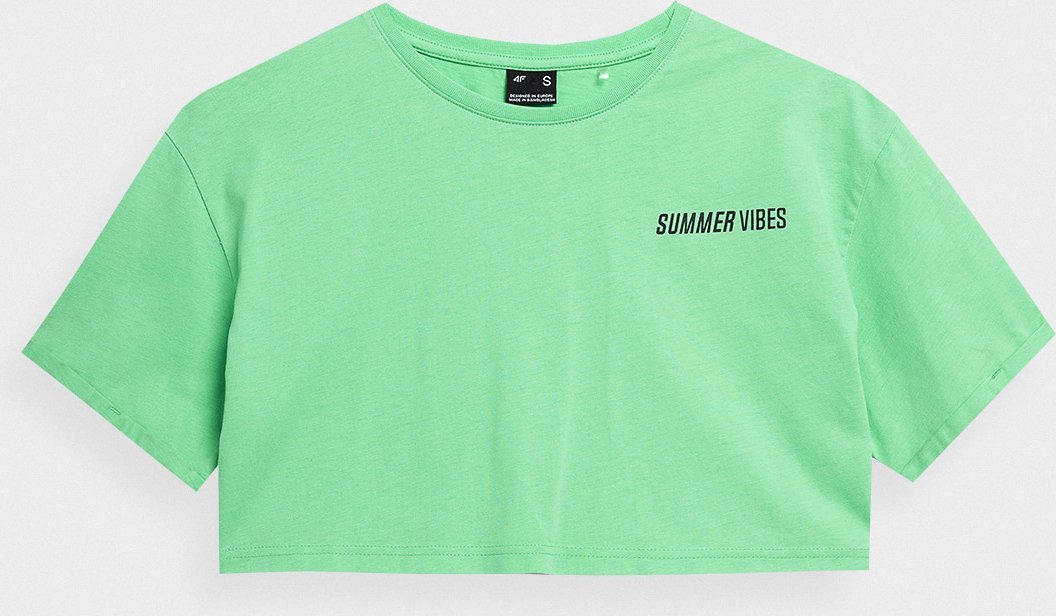 4f Tshirt Zielony r. S TTSHF558