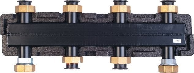 Rozdzielacz dla 3 i maksymalnie 5-obieg. z odsprzężeniem + konsola montażowa (DWZ)