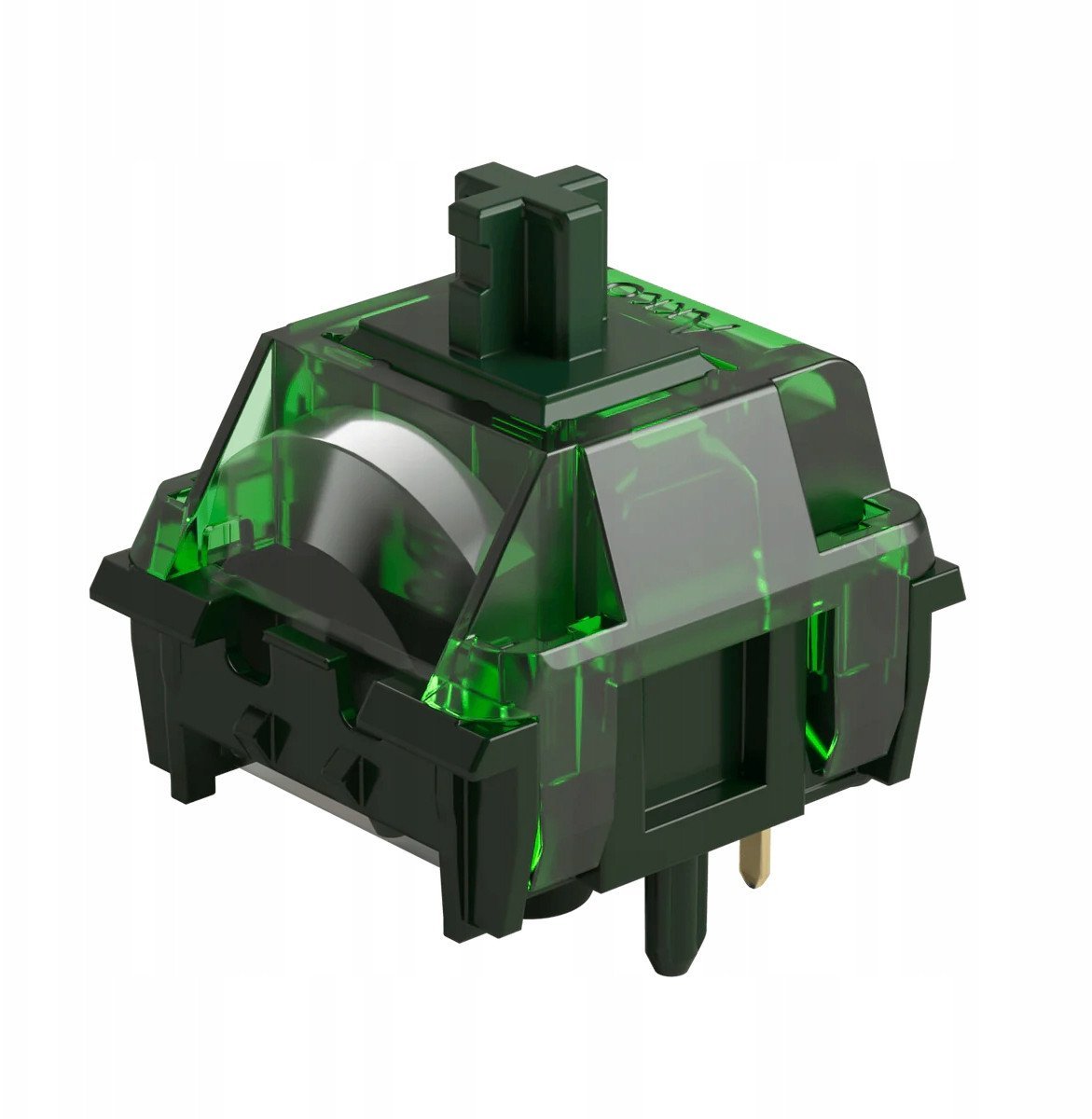 Akko Monsgeek Green Fog Switch, mechanisch, 3-Pin, linear, MX-Stem, 60g - 45 Stück