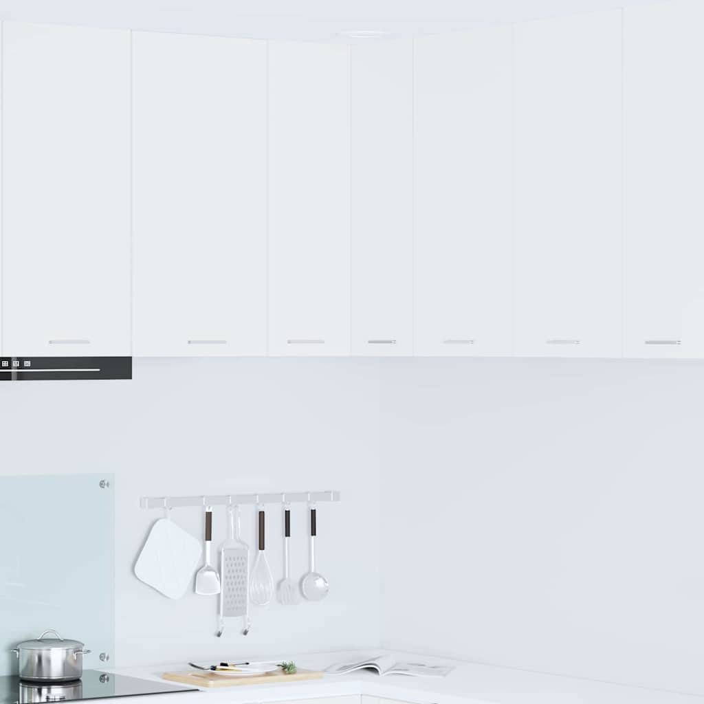 vidaXL Szafka wisząca z półką Riga Biały 57 x 57 x 80 cm