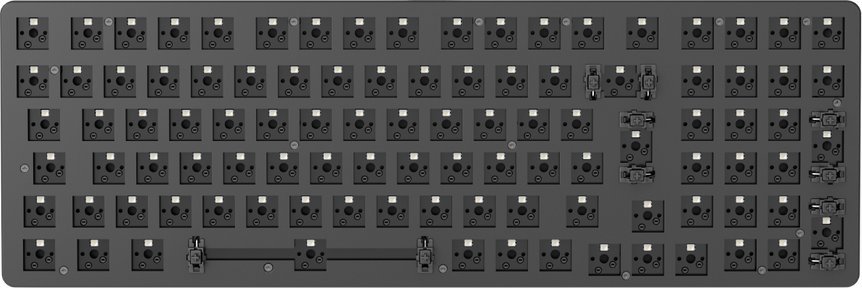 Klawiatura Glorious PC Gaming Race Glorious GMMK2 Full-Size Tastatur - Barebone, ISO-Layout, schwarz