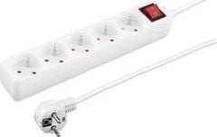 Listwa zasilająca Esperanza Titanum przeciwprzepięciowa 5 gniazd 1.5 m biały (E5901299902455)