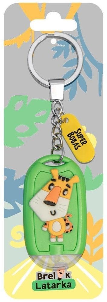 Brelok 3D z latarką - Super Bobas
