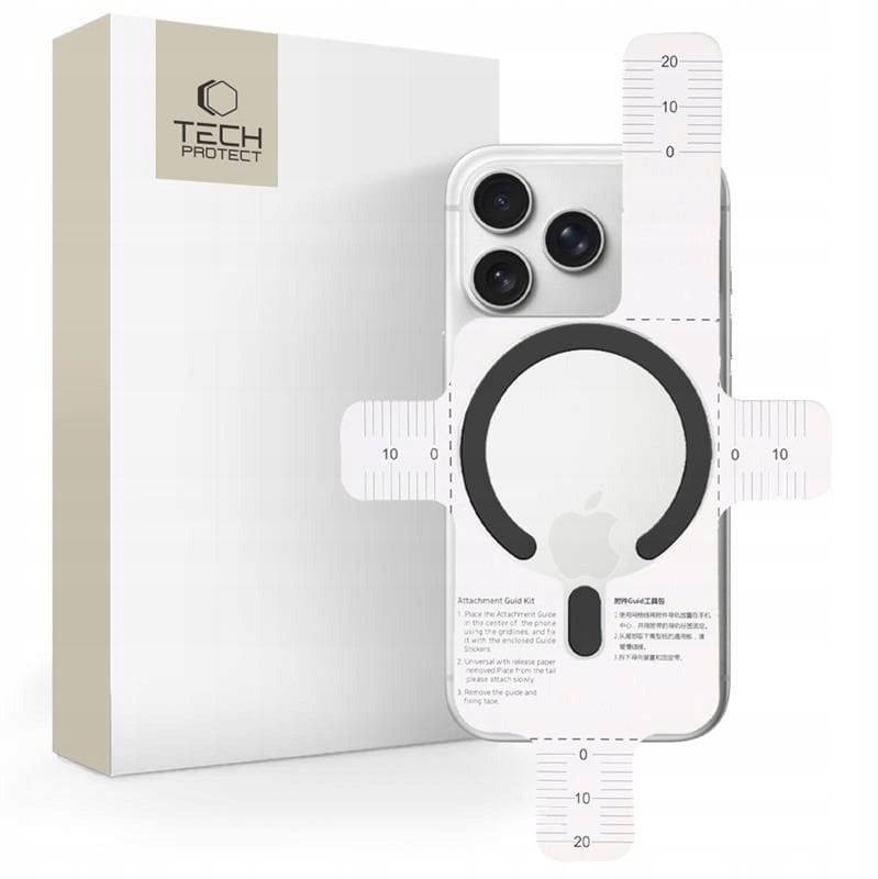 Uchwyt Tech-Protect MMP-200 Magnetic MagSafe Ring Black