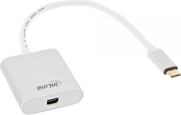 Adapter USB InLine USB-C - DisplayPort Mini Biały (64105S)