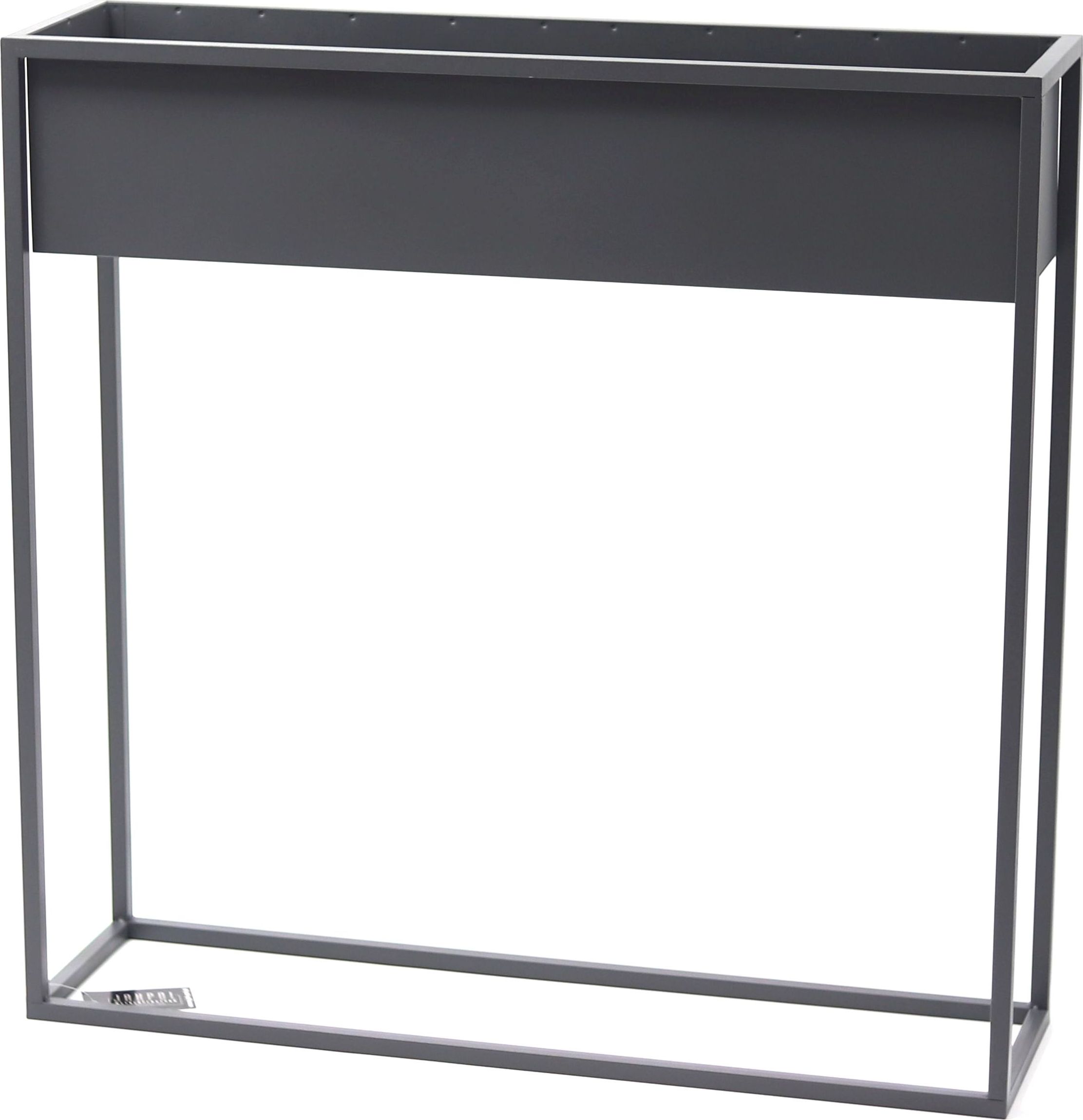 Jakpoldesign Kwietnik Metalowy Stojak CUBO 80x80cm szary skrzynka loft 05-04/S