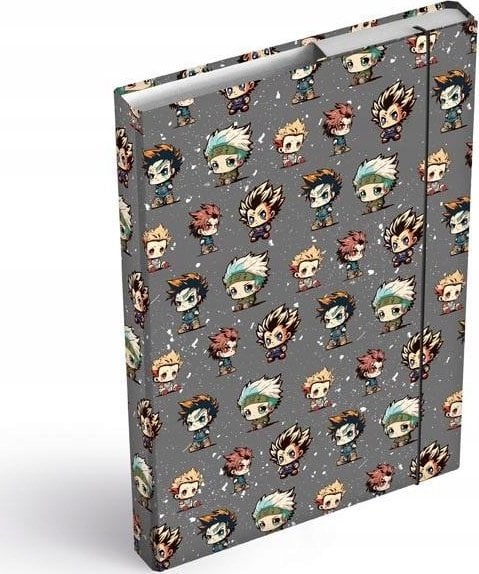 MFP paper teczka skrzydłowa z gumką box A4 Anime Mascots 8021071