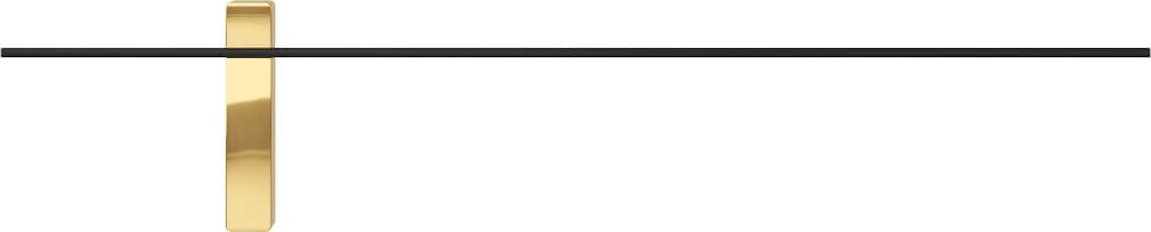 Kinkiet Orlicki Design Ledowa lampa ścienna Bene Parette kinkiet 10,5W złoty czarny