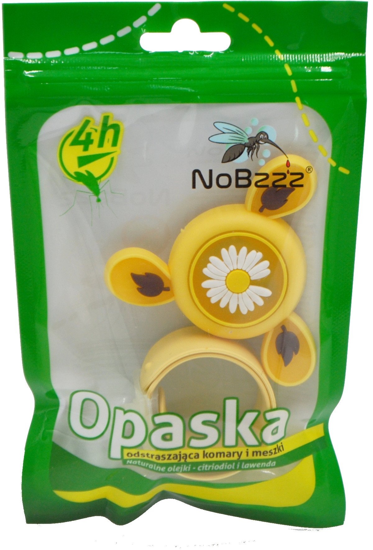 ...NoBzzz OPASKA PRZECIW KOMAROM DZIECI Obrotowa LED