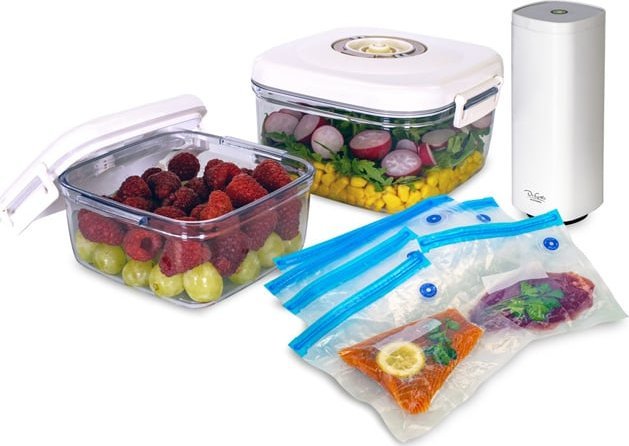 Zestaw pojemników do pakowania próżniowego Maxi Fresh