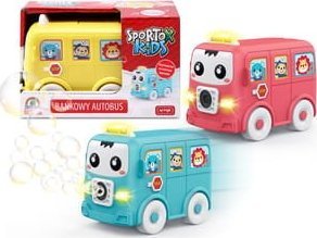 Artyk Bańkowy autobus Sportox Kids ARTYK 162077 mix cena za 1 szt