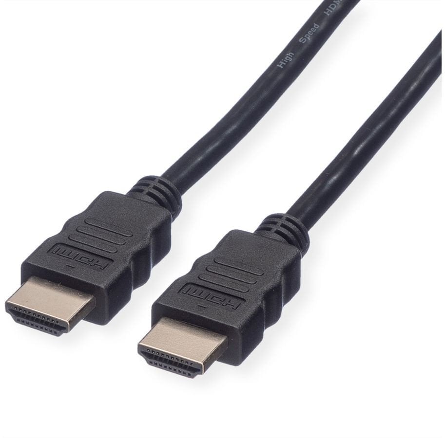 ROLINE RM Kabel HDMI High Speed + Ethernet, M/M, czarny, 2 m