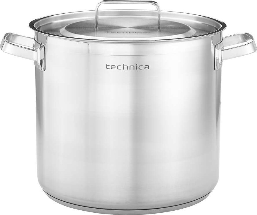 Technica Garnek wysoki 15,4 l o średnicy 280 mm z pokrywką ze stali nierdzewnej | TECHNICA, Platinum Line