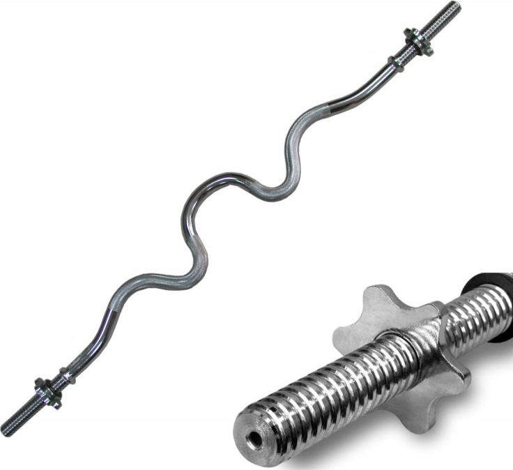 Eb Fit gryf mocno łamany 120 cm fi28