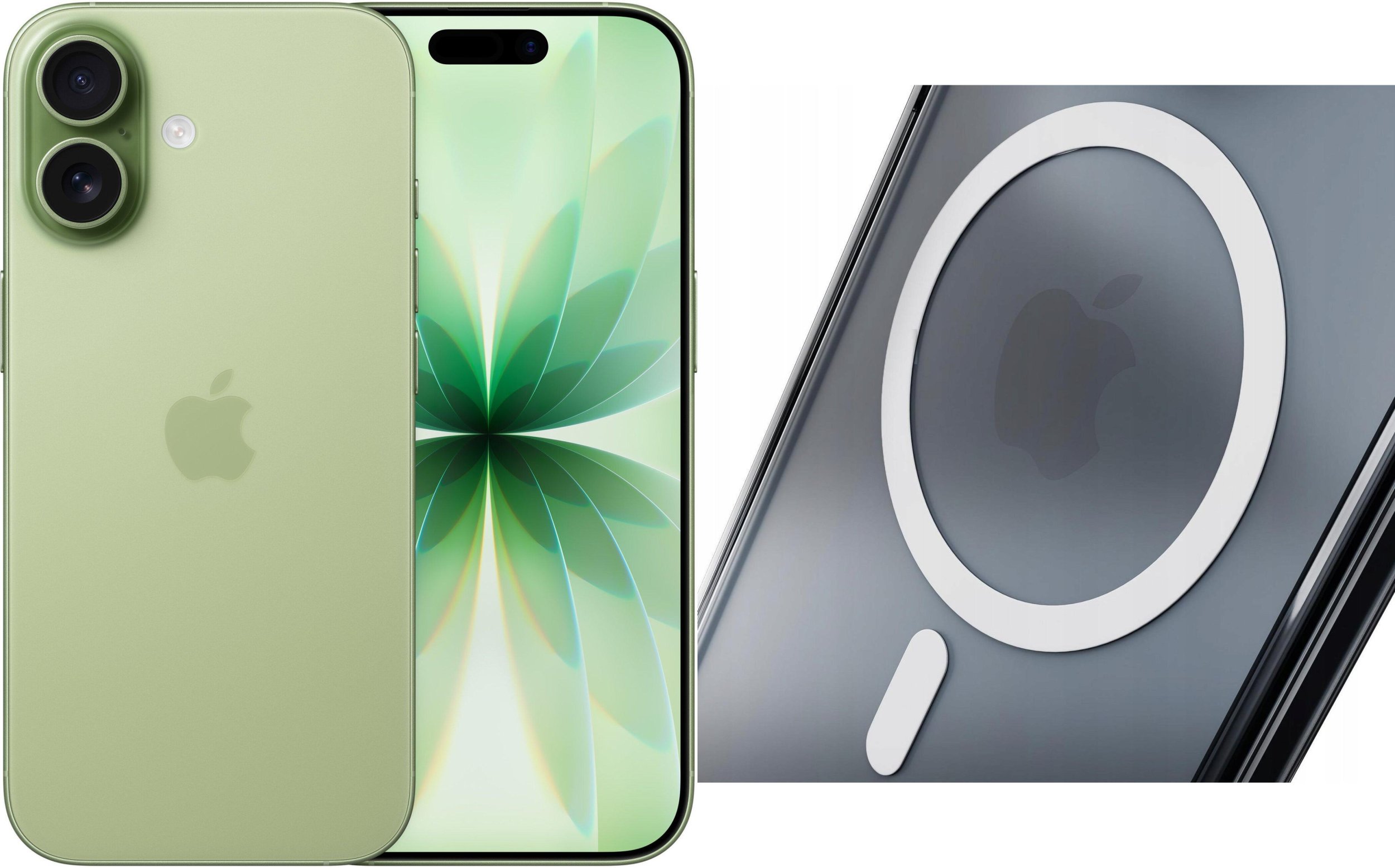 Smartfon Apple iPhone 17 8/256GB Zielony (MG6N4ZD/A) + Etui Armor MagCase