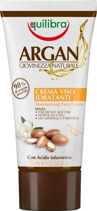Equilibra Equilibra Argan Moisturizing Face Cream arganowy nawilżający krem do twarzy 75ml