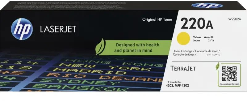Toner HP HP 220A Geltona Original LaserJet Toneris Cartridge