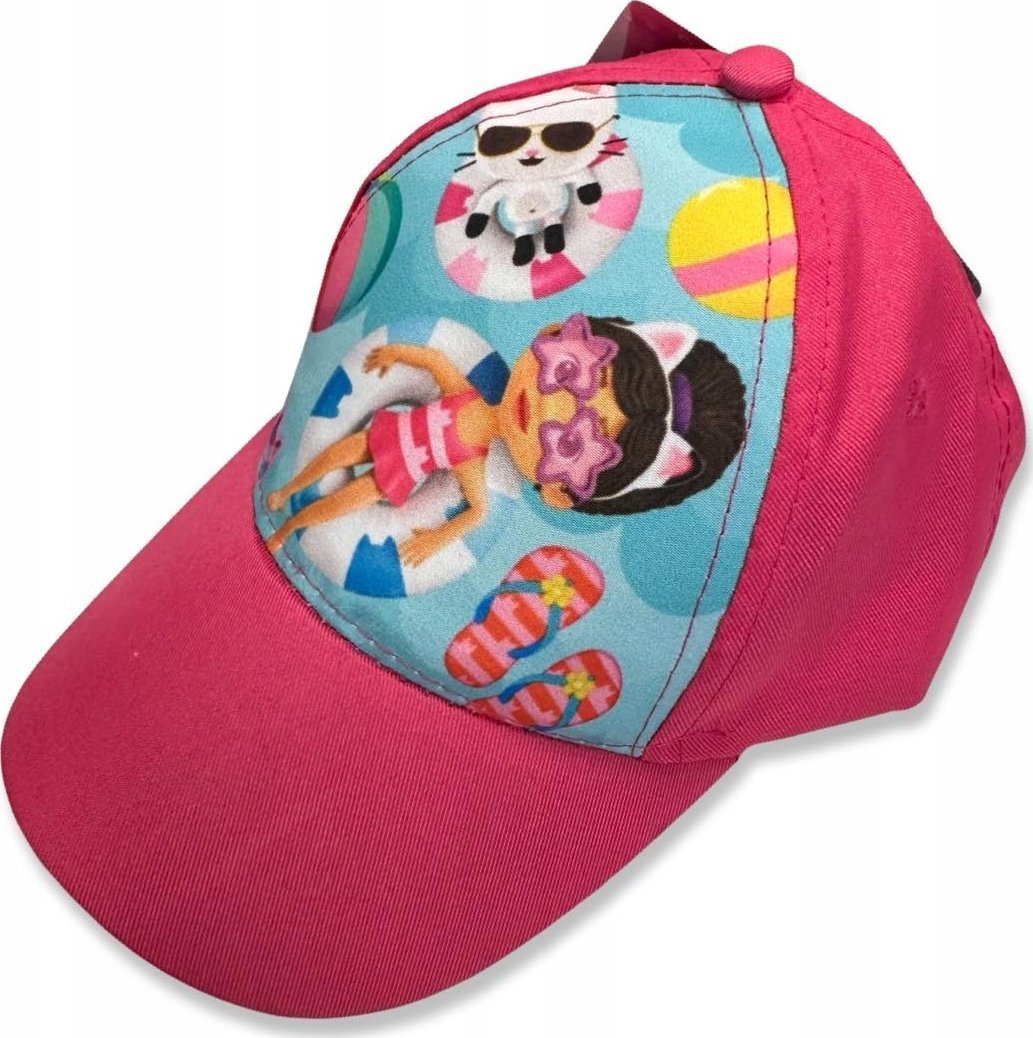 Kids Euroswan Czapka z daszkiem Koci Domek Gabi poliester 100% 52/54cm Gabby's Dollhouse GD00006 Kids Euroswan mix cena za 1 szt