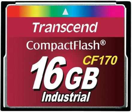 Karta Transcend CF170 Compact Flash 16 GB (TS16GCF170)