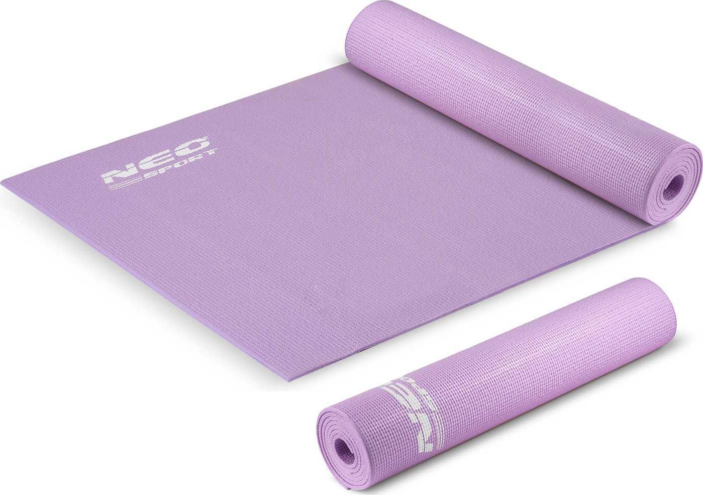 Neo-Sport Mata treningowa NS-921 173 cm x 61 cm x 0.6 cm fioletowa
